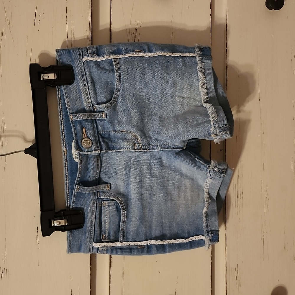 Old Navy Midi Jean Shorts